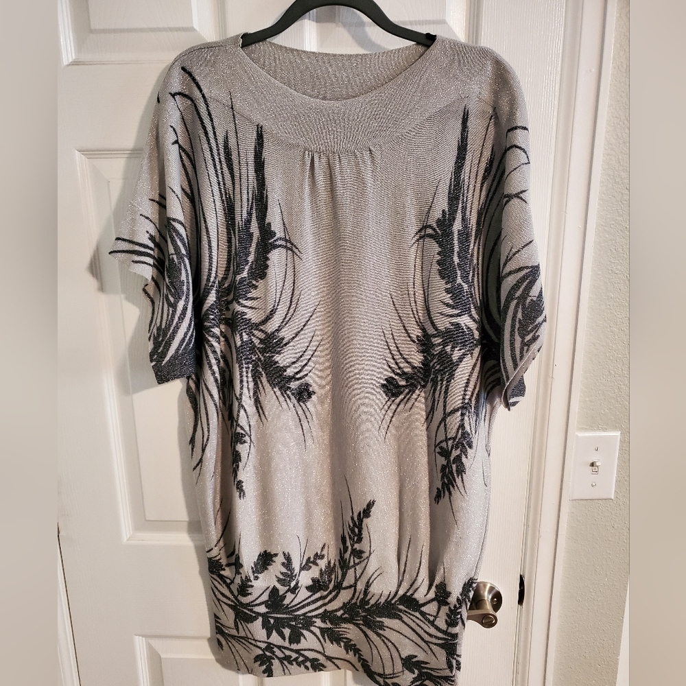 EUC! Floral Tunic Blouse